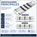 camilla-separable-aluminio-rescate-profesional-rd