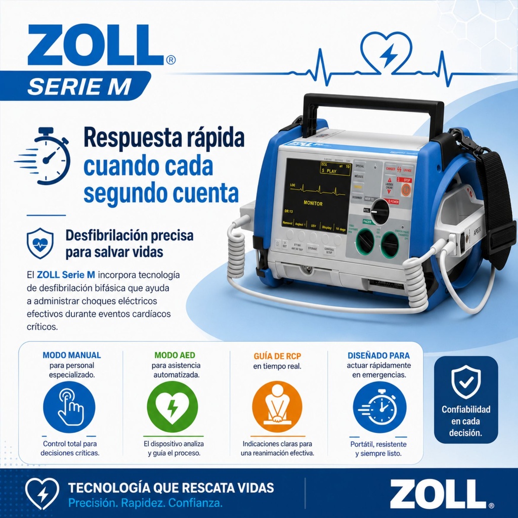 Desfibrilador Zoll Serie M