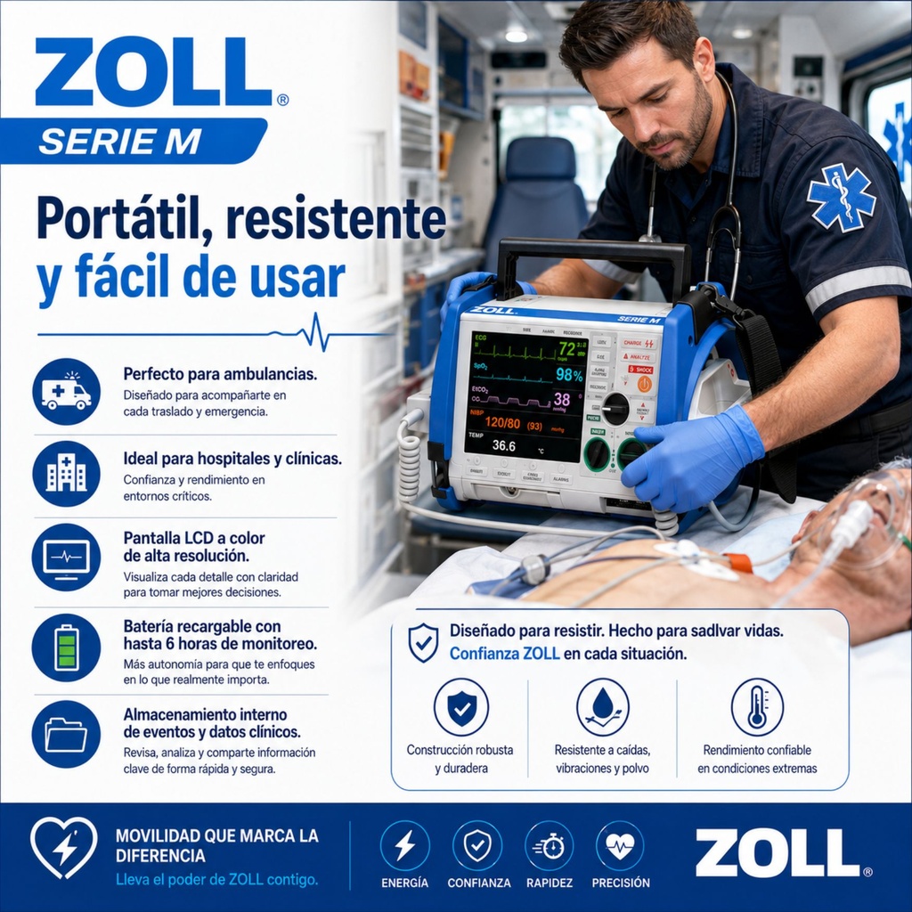Desfibrilador Zoll Serie M