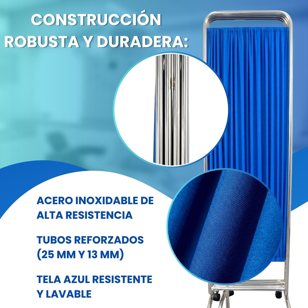 Mampara de 4 Cuerpos InnCare 