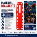 Tabla de Rescate Rígida Color Naranja
