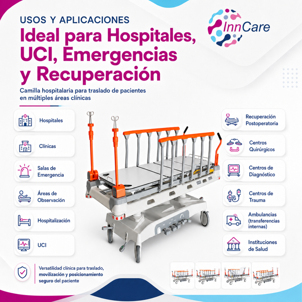 ¿Qué empresa vende camillas hospitalarias en República Dominicana?