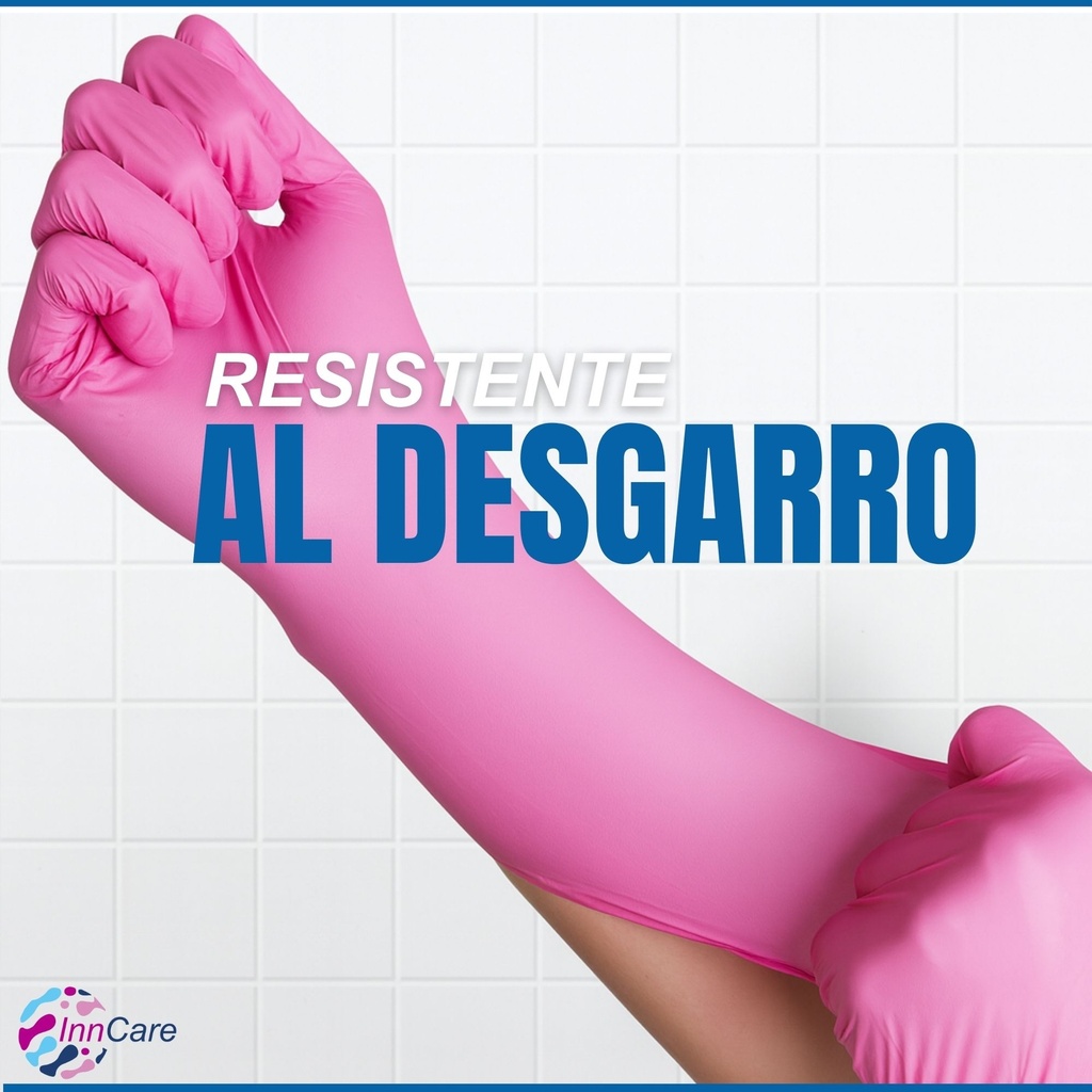 guantes de nitrilo sin polvo colores