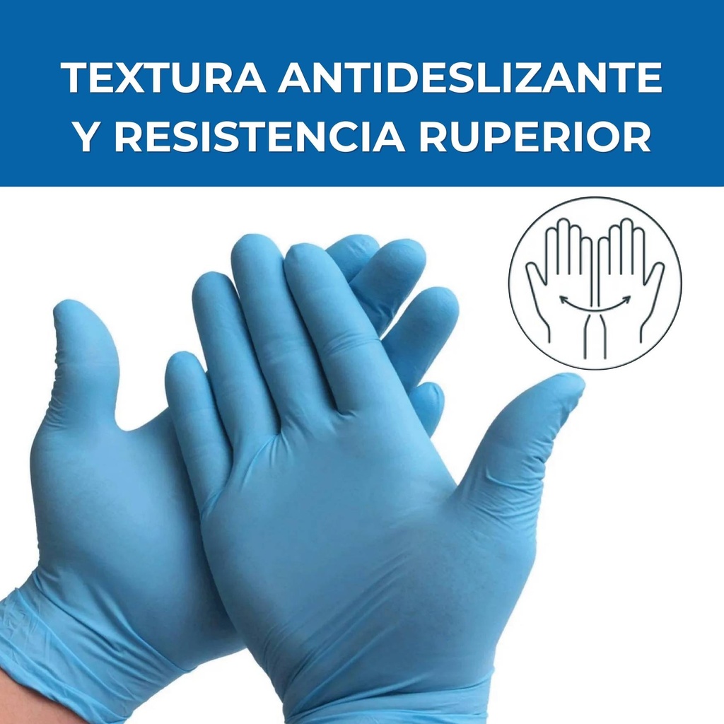 guante azules para medicos