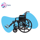 Silla-de-ruedas-con-asiento-de-vinil