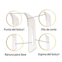 Hoja de bisturí #12