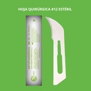 Hoja de bisturí curva