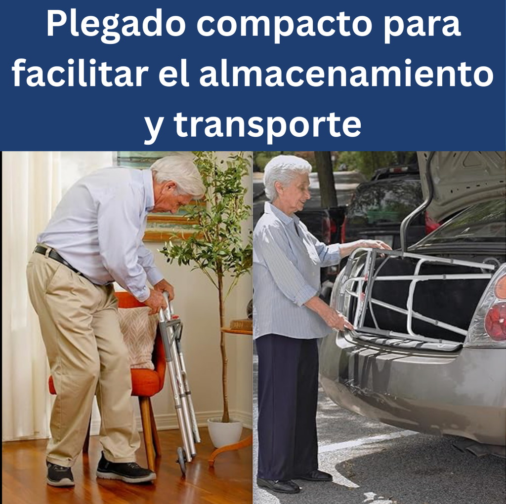 caminador para personas mayores con ruedas
