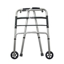 Andador - plegable - con- Dos Ruedas- para-personas mayores