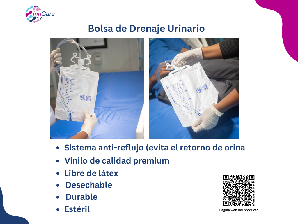 bolsa recolectora de orina estéril