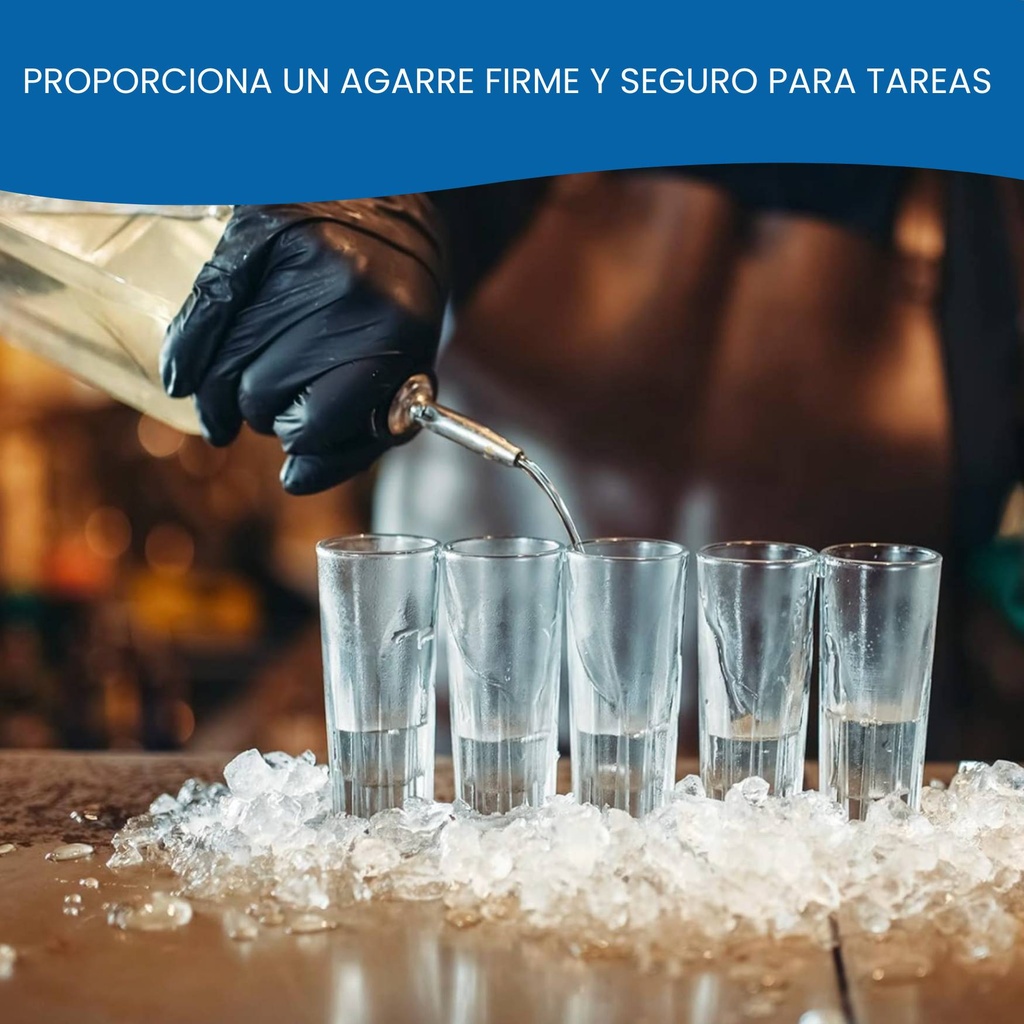 Guantes de nitrilo sin latex