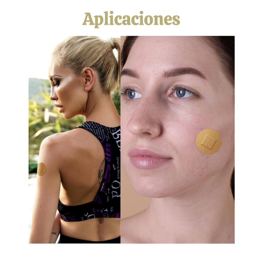 curita redondas caja