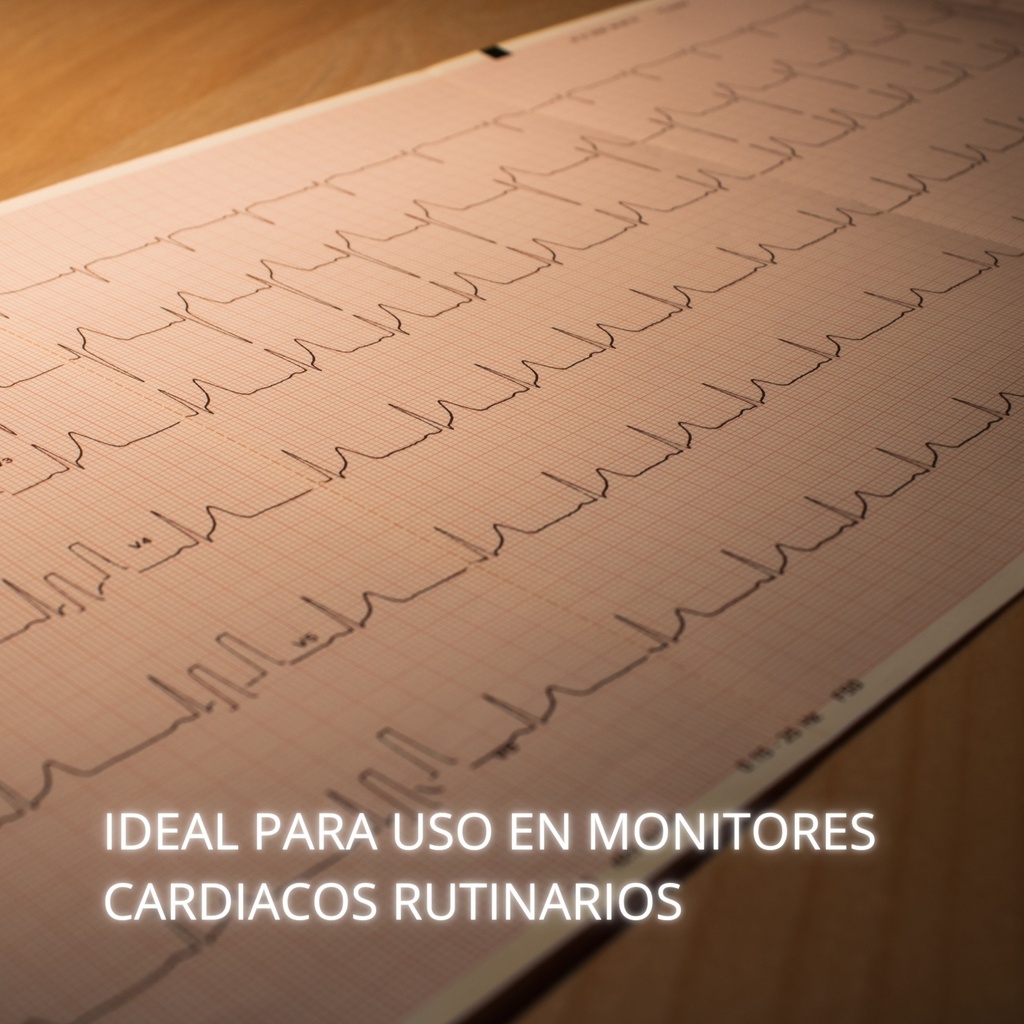 papel ECG hospitalario 50x20