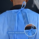 Bata Para Pacientes Manga Corta Desechable InnCare 