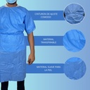 Bata Para Pacientes Manga Corta Desechable InnCare 