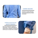 bata quirúrgica hospitalaria