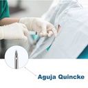 Aguja Epidural luer look