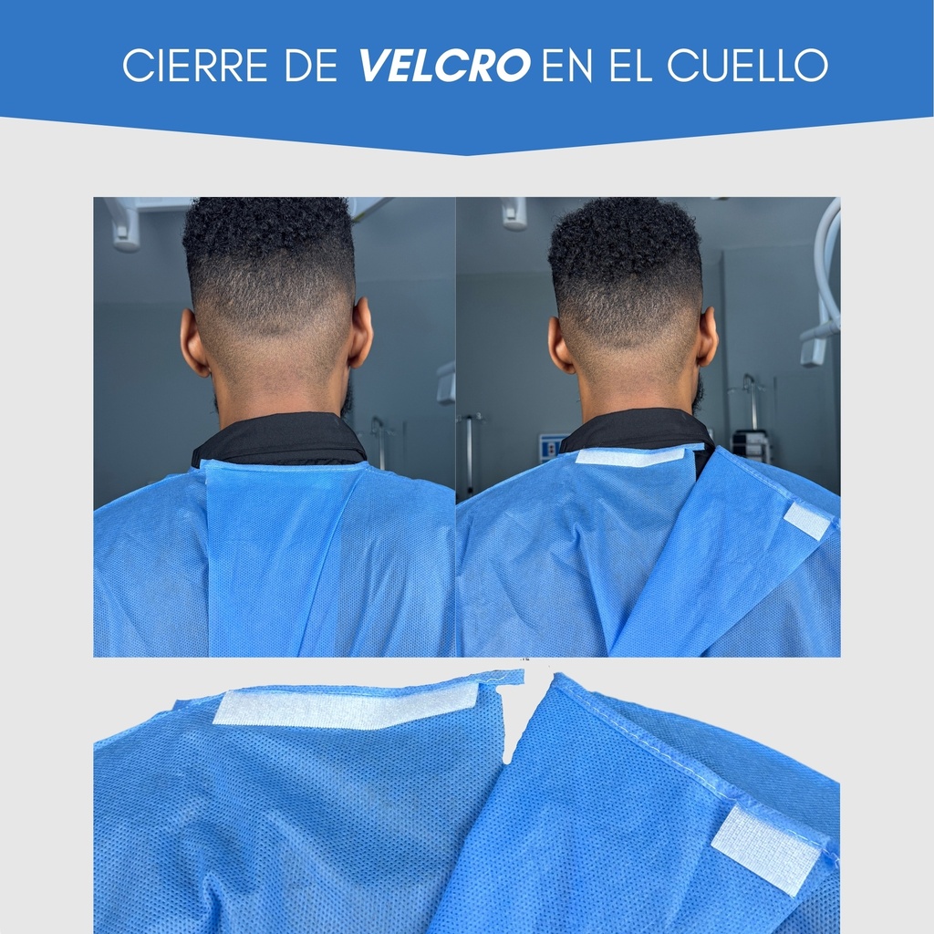 bata quirúrgica estéril