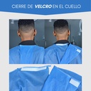 bata quirúrgica estéril