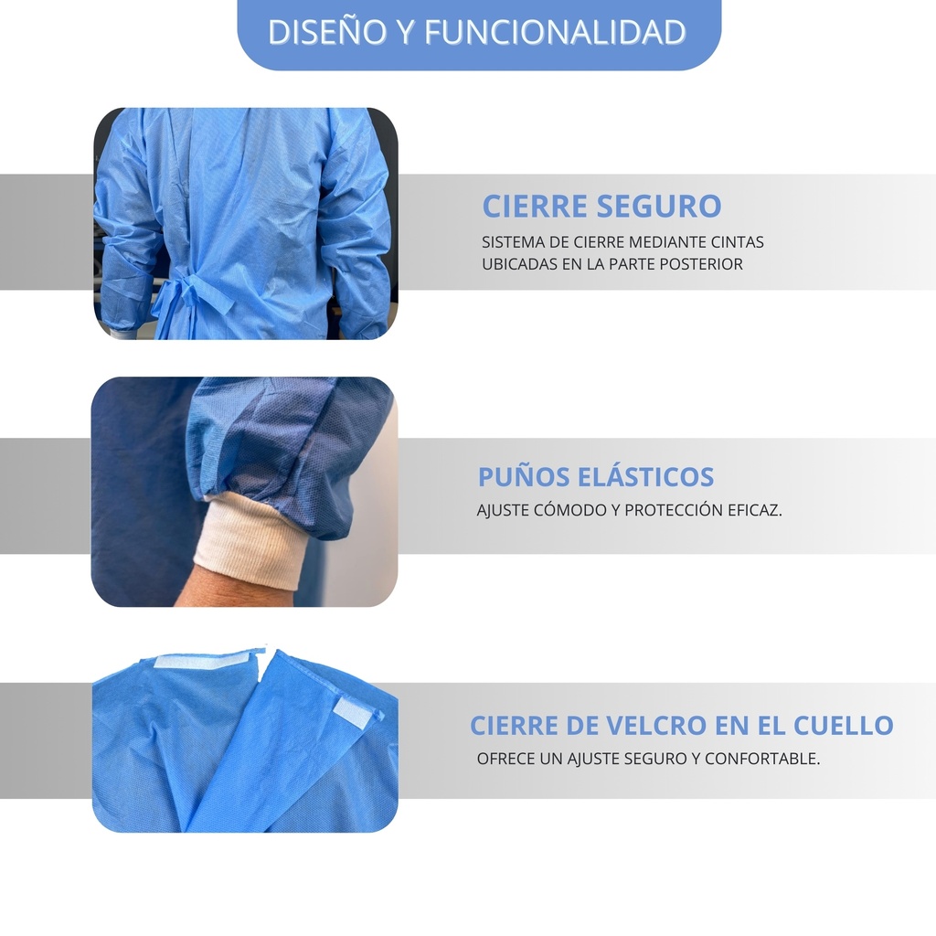 bata de doctor para cirugia