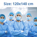 Bata Quirúrgica Estéril Manga Larga Con Puño Desechable InnCare 