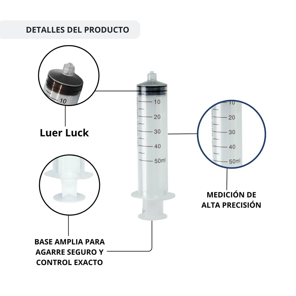 Jeringuilla de 50ml