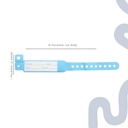 brazalete de identificación médica