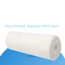 algodón absorbente planchado