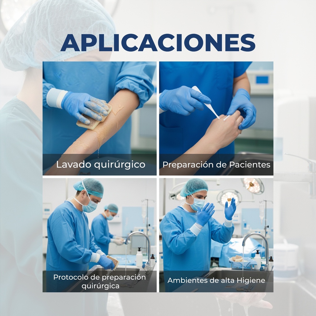 cepillo quirúrgico para lavado de manos