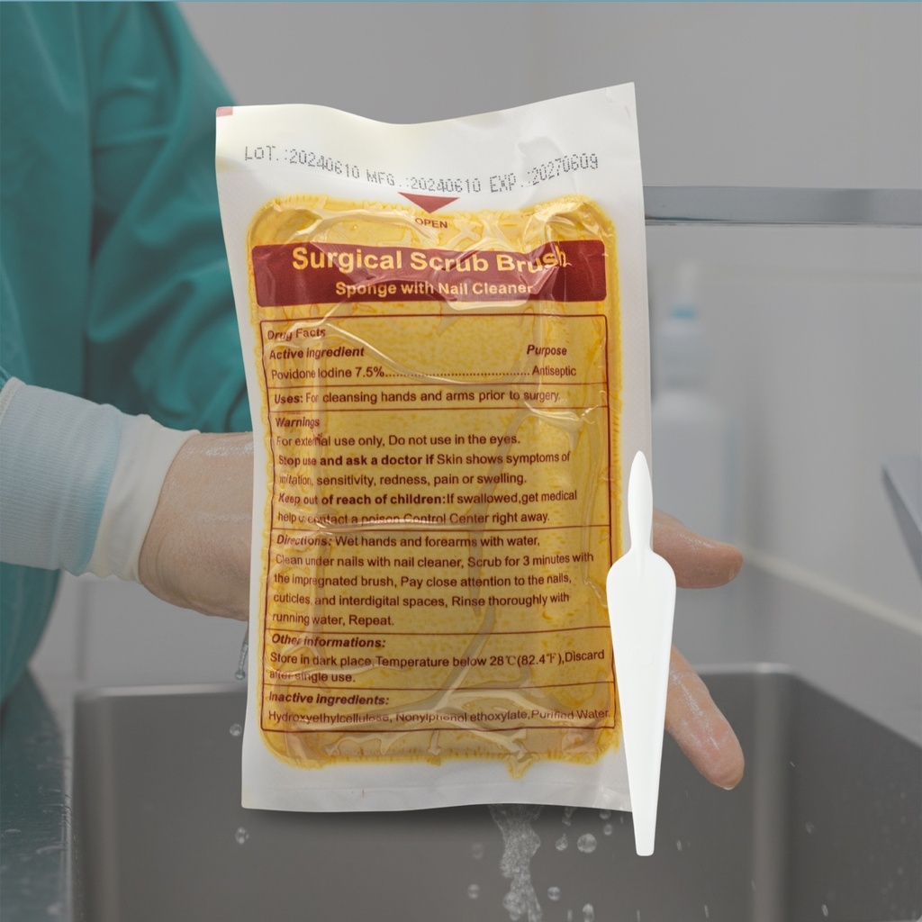 Cepillo Quirúrgico con Yodo InnCare 