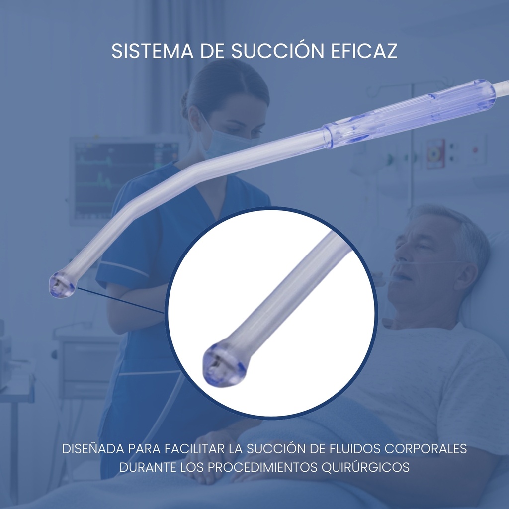 cánula yankauer grado médico