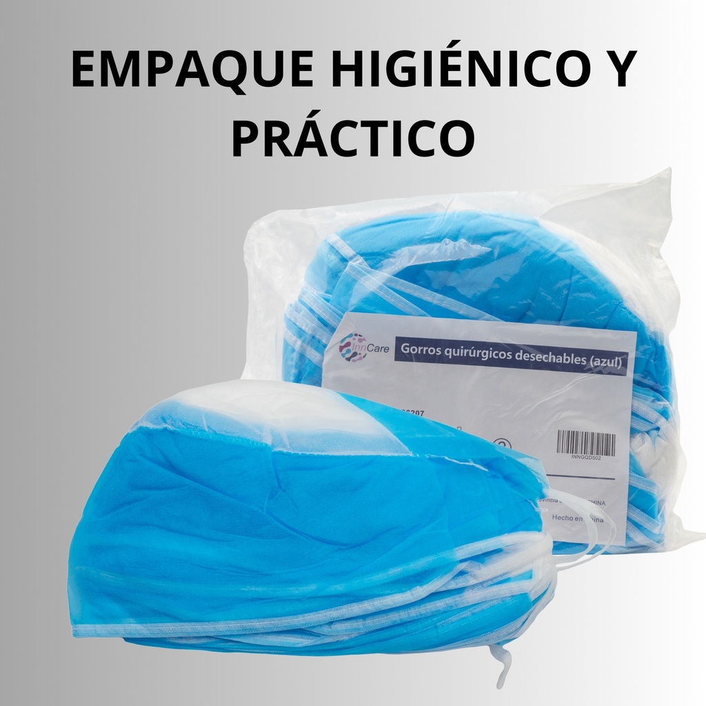 gorro médico desechable por mayor
