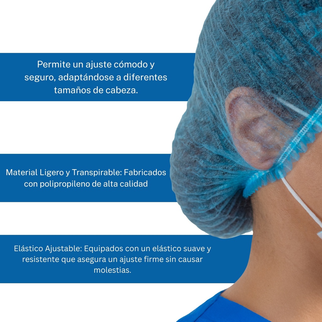 gorros de enfermera desechables