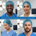 gorro médico para personal de enfermería
