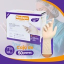 guantes estériles sin polvo para cirugía