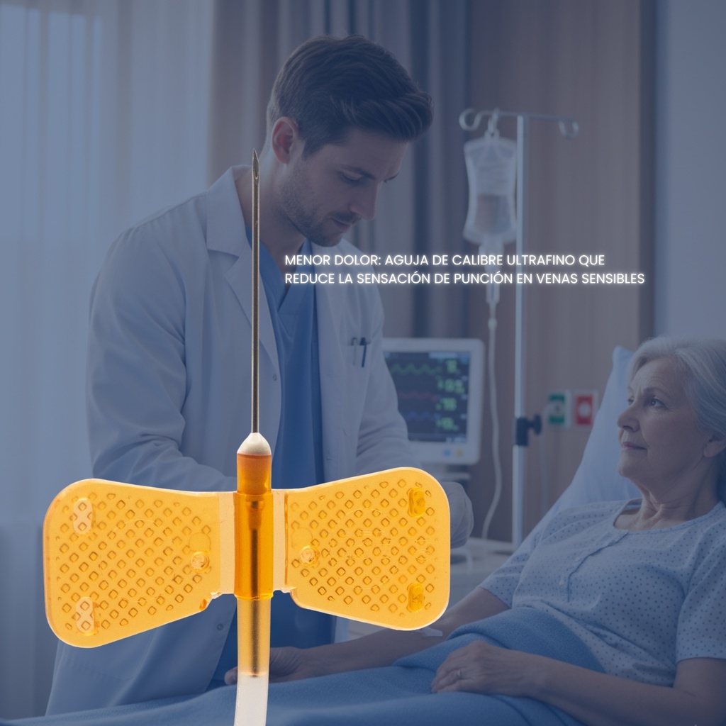 aguja- mariposa- hospital