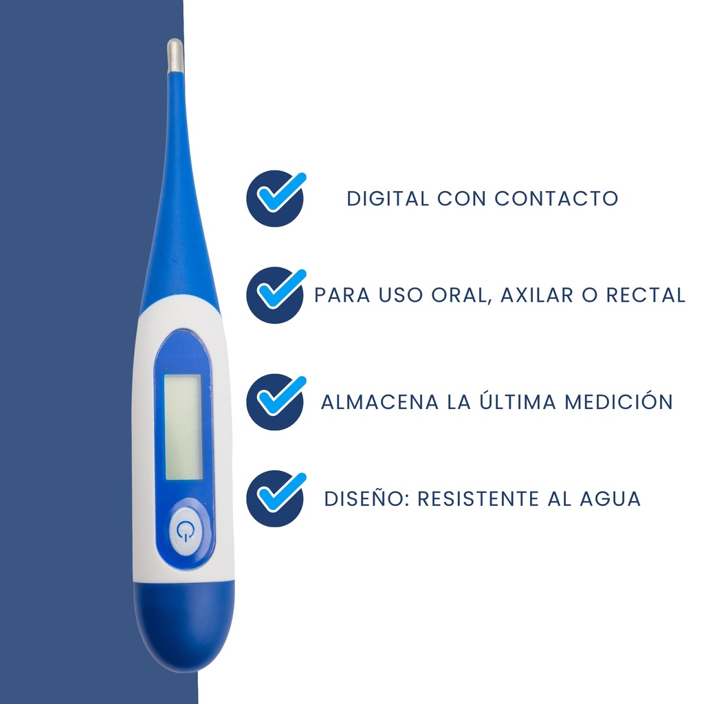 termómetro para medir fiebre