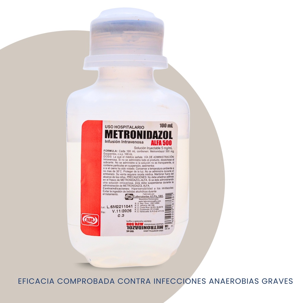 Metronal (infusión)-suero