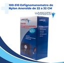 Esfigmomanómetro de Nylon Aneroide de 22 a 32 CM Grafco