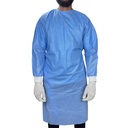 Bata Quirúrgica Estéril Manga Larga Con Puño Desechable InnCare