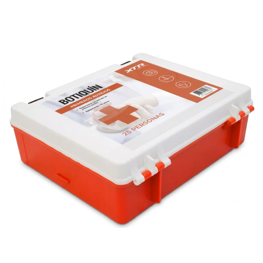 [HS5DJN] Botiquín de Primeros Auxilios para 25 Personas XTR | Kit de Emergencia Empresarial