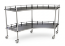 Mesa para Instrumental Quirúrgico Semi Circular, Curva Quirófano