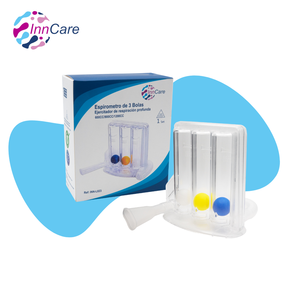 Espirómetro de Tres Bolas InnCare
