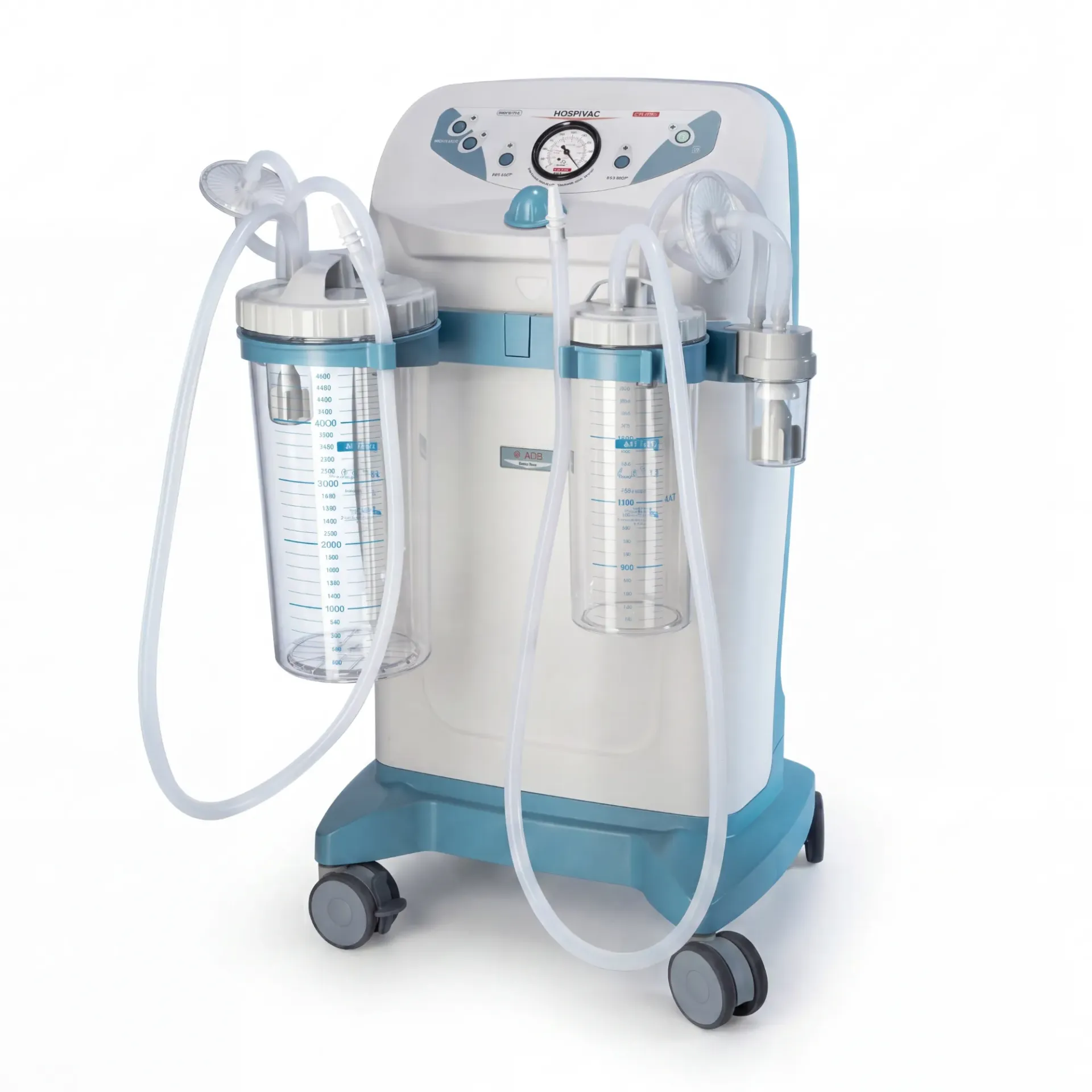 [HOSPIVAC350] Aspirador Quirúrgico de Doble Frasco