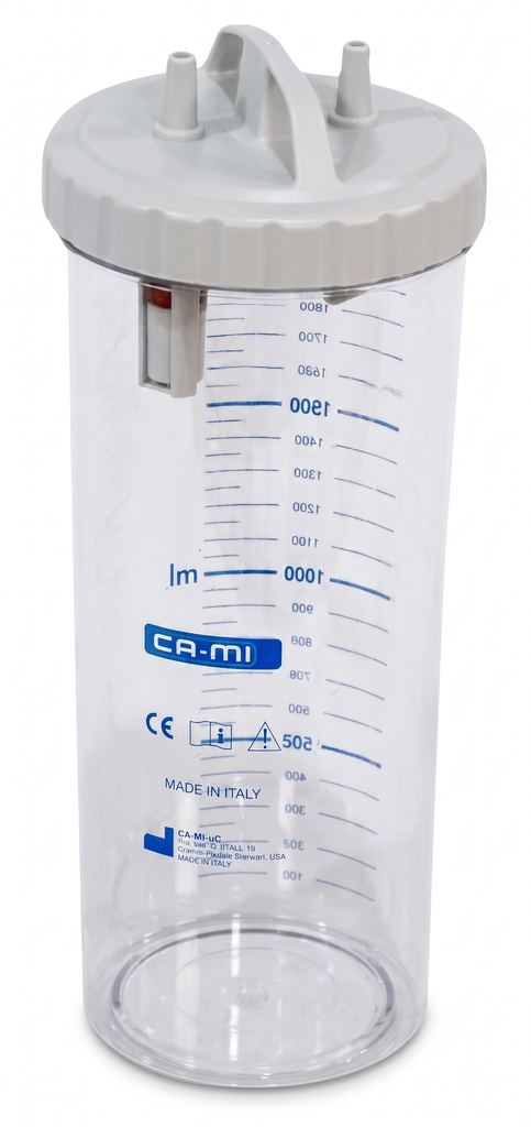 Frasco de 2000ML Reusable con Tapa Cami