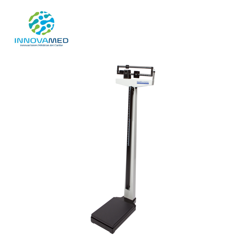 Balanza para Adulto con Tallímetro LB Y KG Health o Meter 