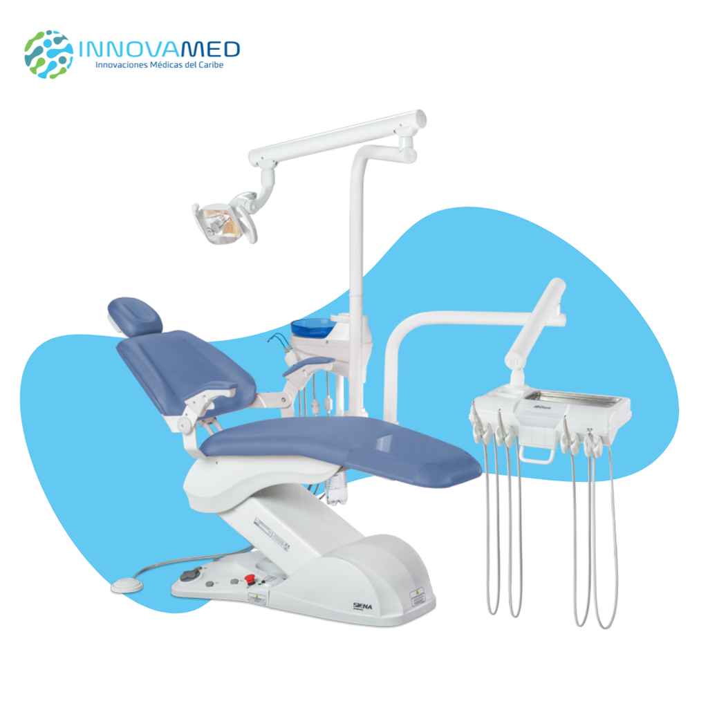 Unidad Dental Completa de Tres Posiciones/ Sillón Odontológico Olsen.