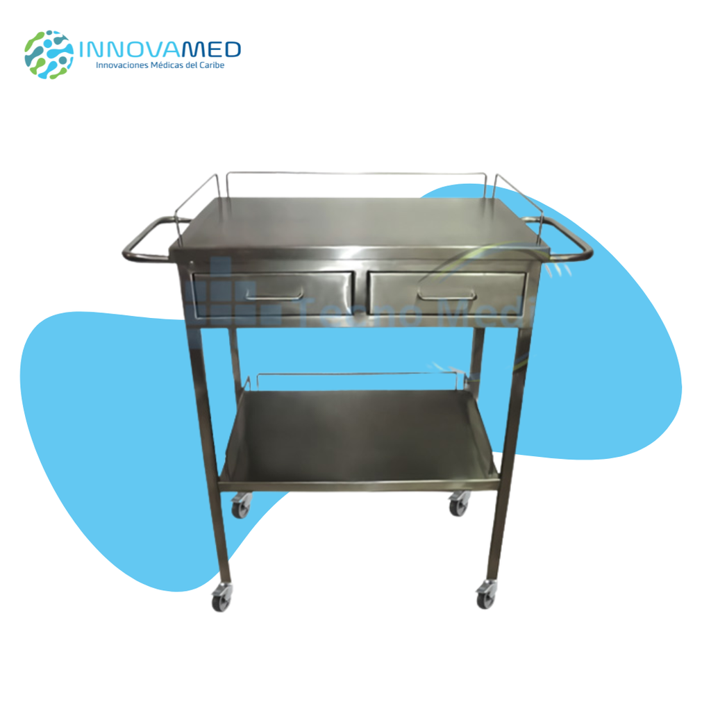 Mesa Metalica Rodable Multi-Usos Xuhua