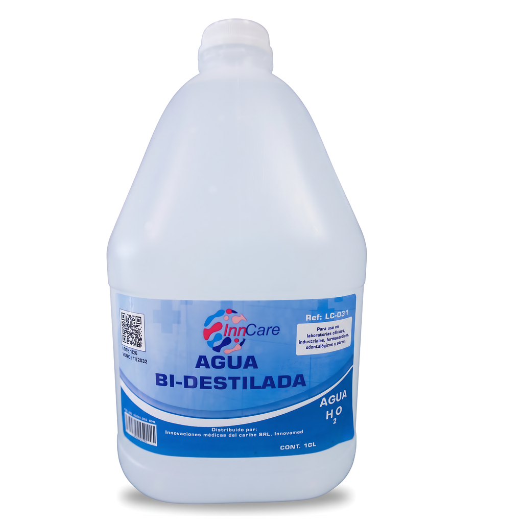 Agua Bi-Destilada Galón