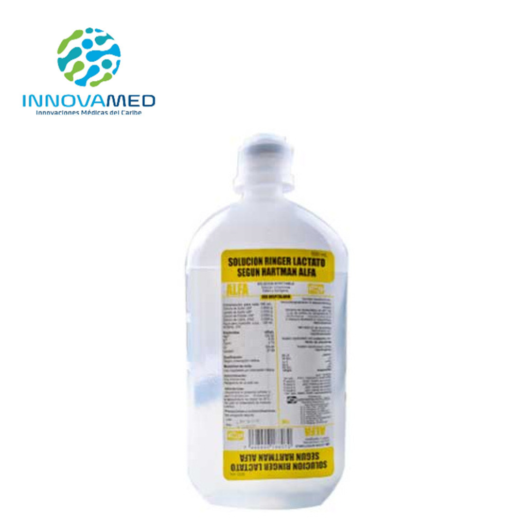 Solución Lactato Ringer en Bolsa de 1,000ML Alfa